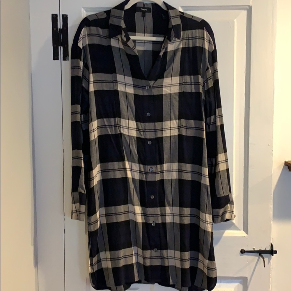 Theory shirt dress
